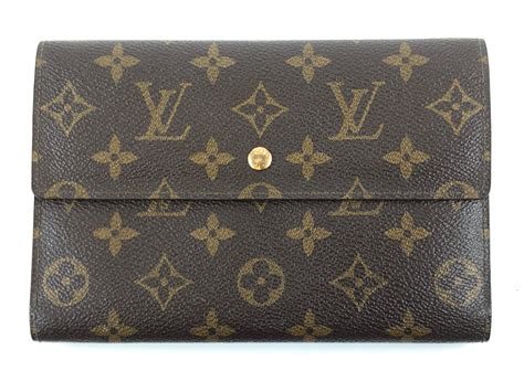 louis vuitton wallet resale|louis vuitton trifold wallet.